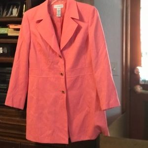 Thigh length dress Jacket.